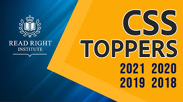 CSS TOPPERS|CSS2021|CSS2020|CSS2019|2018