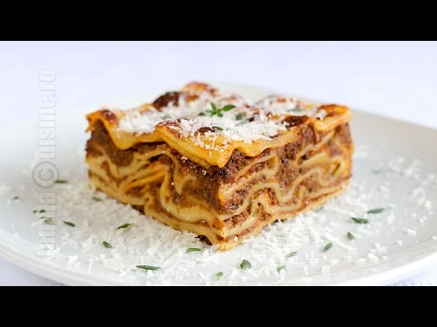 Video: Cum Se Face Lasagna Bolognese