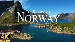 The Kingdom of Norway 4K Scenic Relaxation with Location Tags | Flying over Norway 4K Drone | Nature