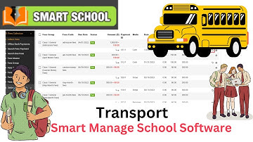 Part 33: Transport | Smart School Software |2024 | School Management Software| Localhost| #school
