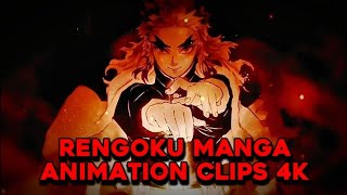 Rengoku manga animation clips 4k