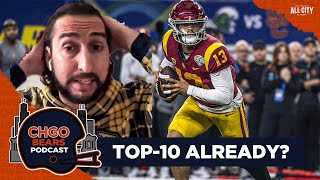 Nick Wright on Caleb Williams: "Right now he'd be one of the 10 best QBs in the NFL" | CHGO Bears