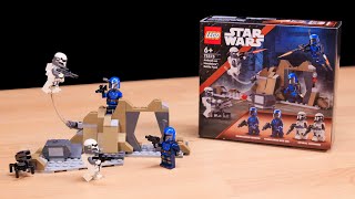 LEGO Star Wars Ambush on Mandalore Battle Pack REVIEW | Set 75373