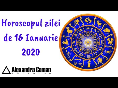 Video: Horoscop Pentru 16 Ianuarie 2020
