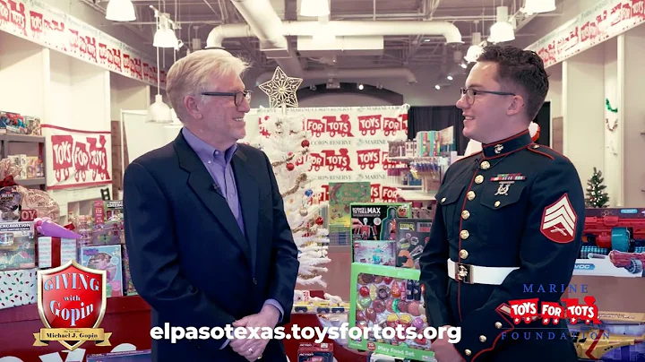 Michael J. Gopin Spreads Joy with Toys for Tots | Giving with Gopin
