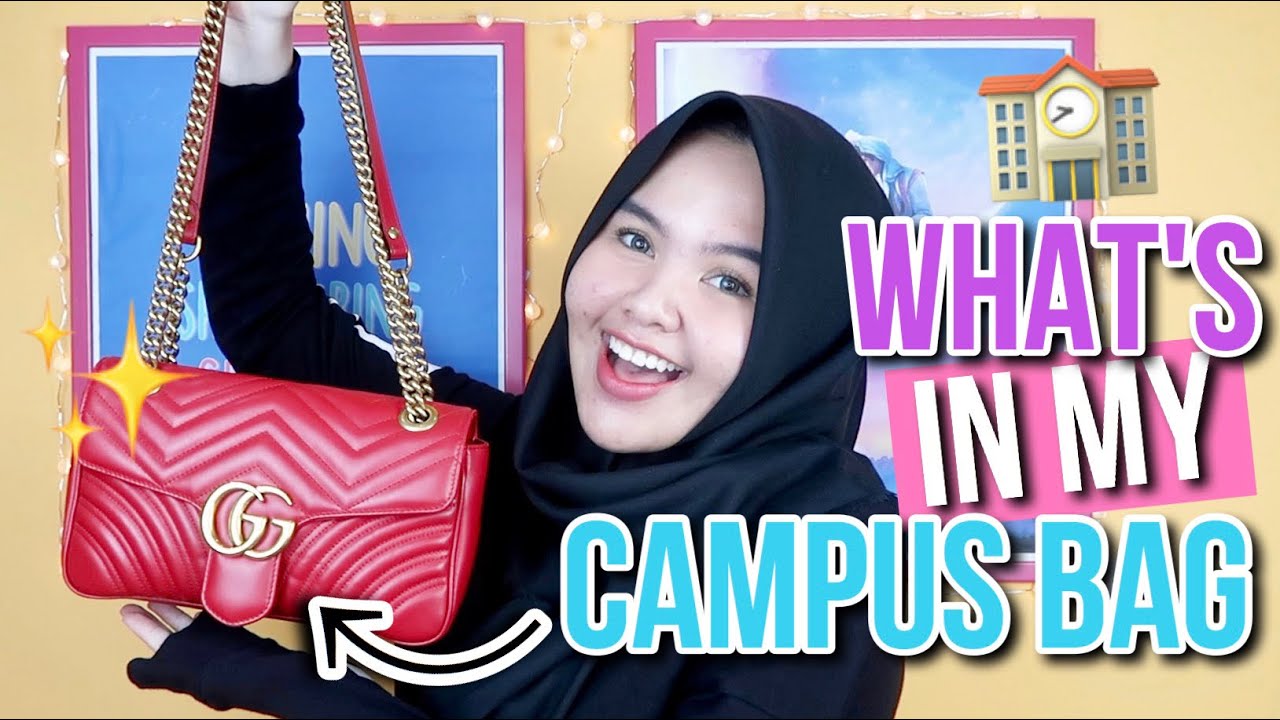 WHAT'S IN MY CAMPUS BAG!!!!!