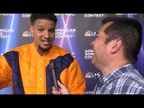 Khalisol Red Carpet Interview for American Song Contest 2022 Qualifiers