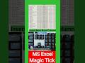 #youtubeshorts#viral#shortvideo #msexcel#magic#trick#timesavings#use#this