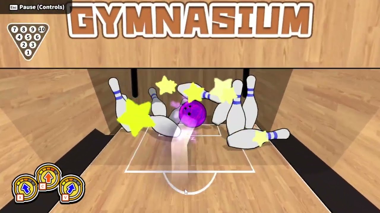 Desktop Bowling - Let's Play - Episode 123 (No Commentary) Purple Thunder Bowling Ball Wins again!