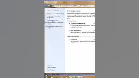 How to Create A Custom Power Plan in Windows 7