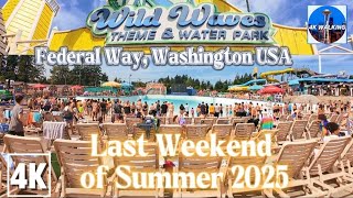 Summer 2026 - Wild Waves Theme and Water Park in Federal Way Washington USA 🇺🇸 