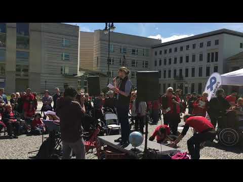 Sprecher für MdB Maria Klein-Schmeink | Bündnis 90/Die Grünen | | #MillionsMissing Berlin 12 05 2019