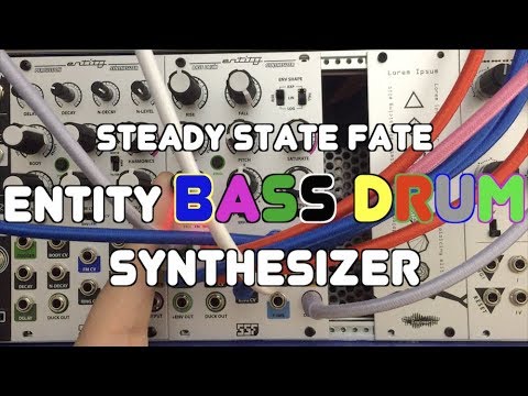 SSF Entity Bass Drum モジュラーシンセ Entity Bass Drum Synthesizer – Steady State Fate