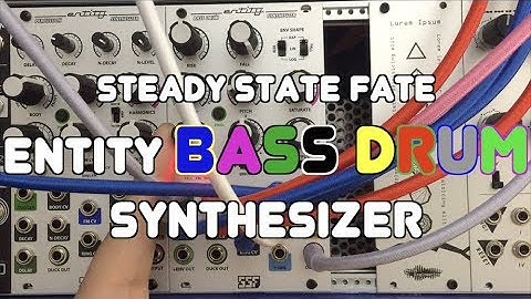SSF Entity Bass Drum Synthesizer