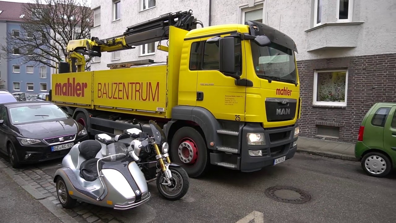 Größte Kräne Deutschlands: LKW Kran MAN TGS Palfinger Kran im harten Alltag. Die Doku.