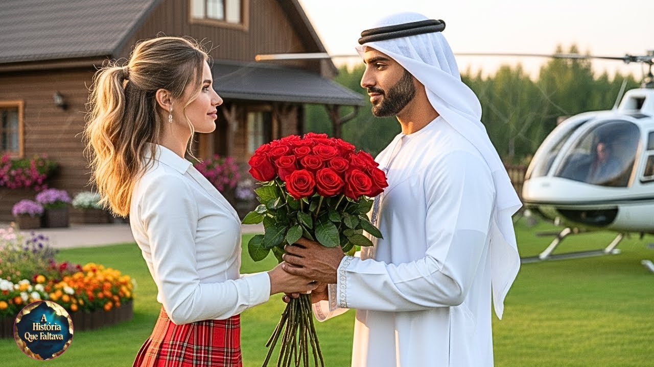 Ela PAGOU um CAFÉ a um ESTRANHO… No DIA SEGUINTE, um XEIQUE POUSOU em sua PORTA...