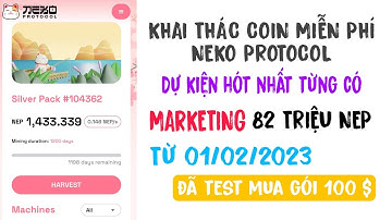 ĐÀO COIN MIỄN PHÍ NEKO PROTOCOL, CẬP NHẬT SỰ KIỆN MỚI NHẤT TỪ NEKO PROTOCOL