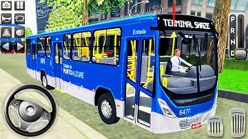 Bus Simulator Driving 2020 - New Update Proton Bus and Routes - Android GamePlay