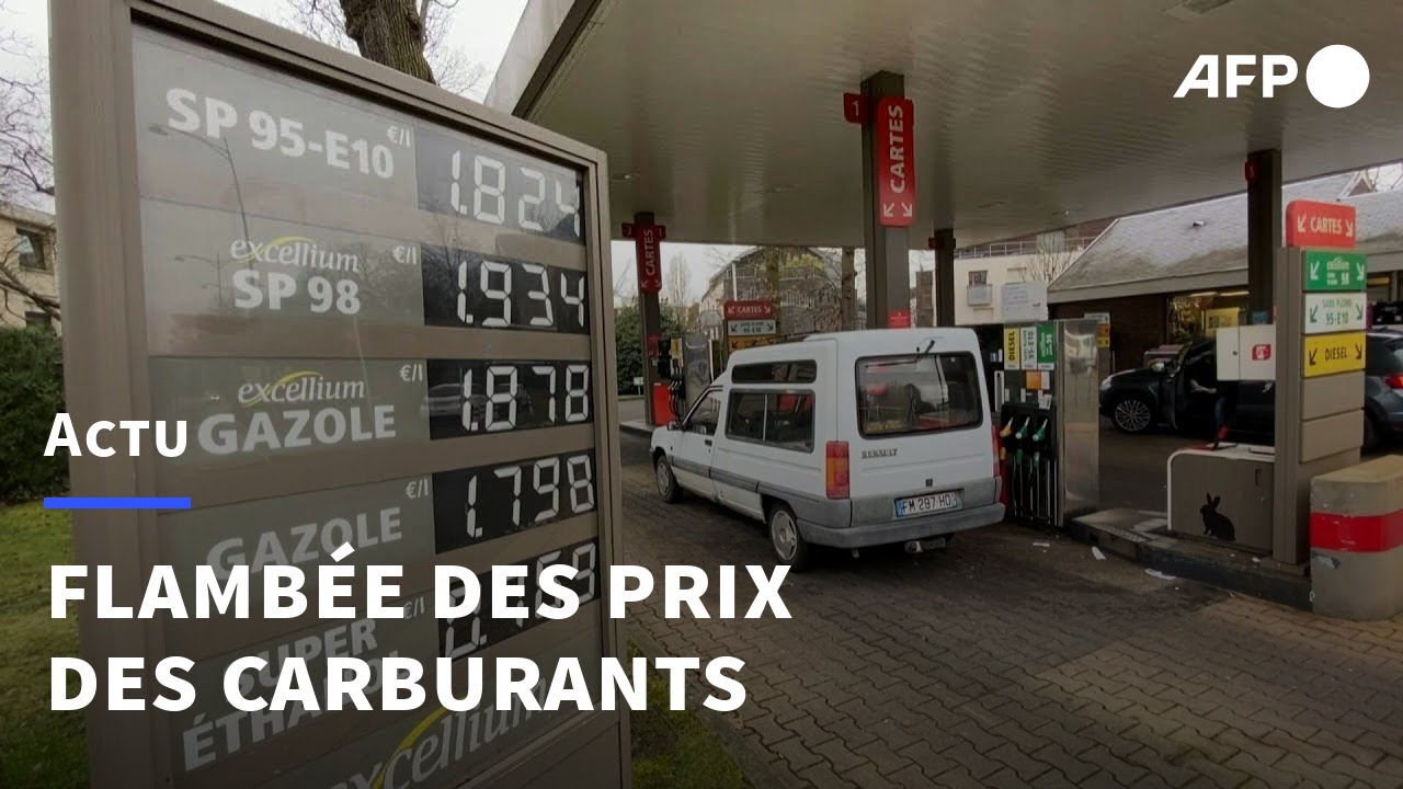Carburants flambe record du prix du gazole et de lessence  la pompe  AFP