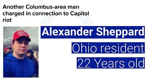 US Capitol Arrests: Alexander Sheppard