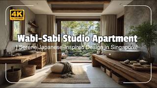 Charming Wabi-Sabi Studio Apartment | Serene Japanese-Inspired Design in Singapore!
