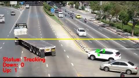 Vehicle Detection and Counting Using OpenCv Python | Vehicle Counting Using Machine learning