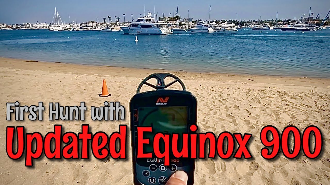 First Hunt with Updated Equinox 900 #minelab