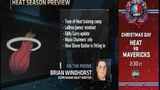 December 13, 2011 - ESPN - Miami Heat NBA Season Preview