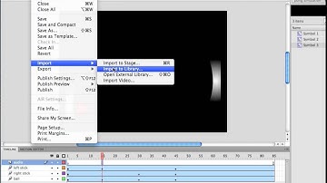 Adding audio to an animation in Adobe Flash Pro