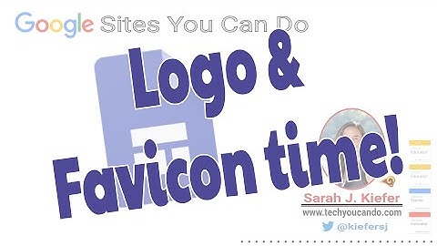 Google Site: add a logo & favicon