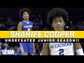 Sharife Cooper's UNDEFEATED Season 🔥 Full RAW Highlights 🍿