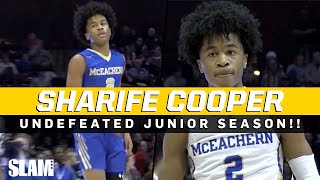 Sharife Cooper's UNDEFEATED Season 🔥 Full RAW Highlights 🍿