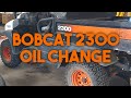 2009 Bobcat 2300 oil change.