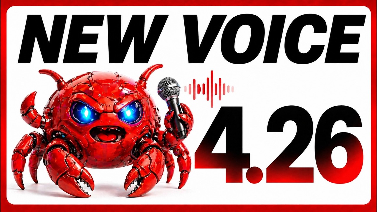 OpenClaw 4.26: New AI Voice + Local Updates