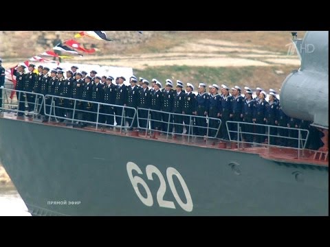 Военно-морской парад 9 мая 2014 года из Севастополя / HD 1080p (Парад Победы)