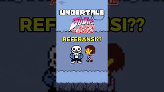 HIDDEN JOJO REFERENCE IN Undertale!
