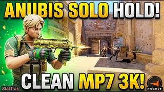 MP7 IS INSANE ON ANUBIS! 💥 3K Fast Hold (CS2 Faceit)