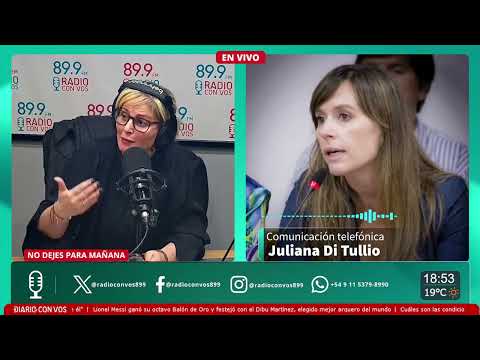 Juliana Di Tullio - Senadora de Unidad Ciudadana | No Dejes Para Mañana