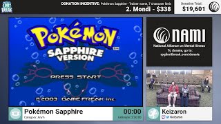 Pokemon Sapphire by Keizaron (RPG Limit Break 2017 Part 11)