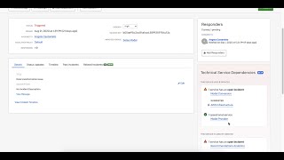 Technical Service Dependencies and Suggested Service Dependencies