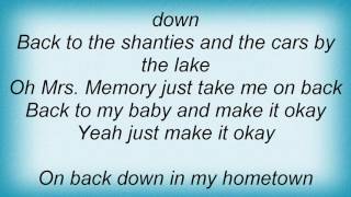 Video thumbnail of "Ryan Adams - My Hometown Lyrics"