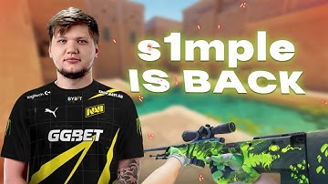 s1mple RETURNS TO FACEIT AND DOMINATES🔥(VOICE COMMS)