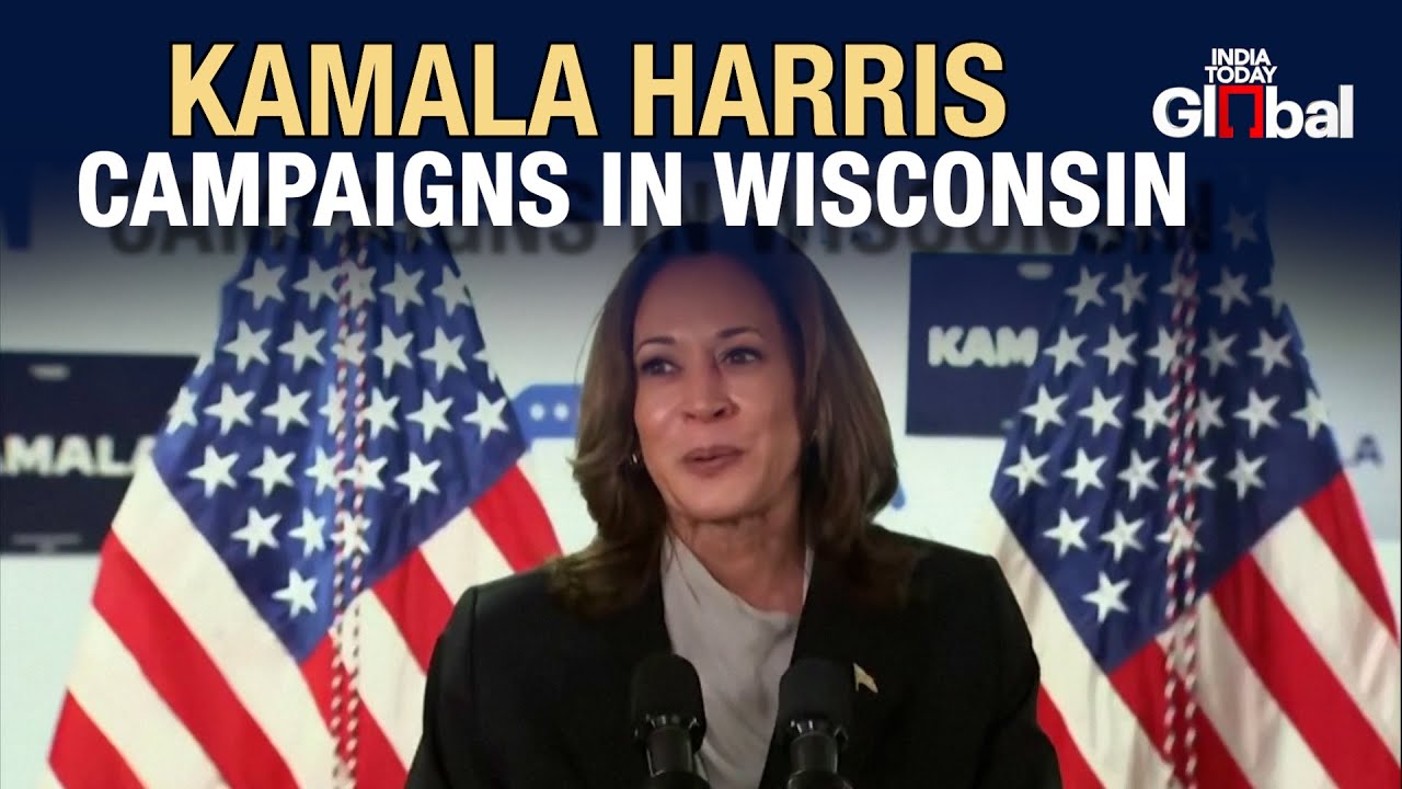 Live: Harris Speaks At Campaign Event in Madison, Wisconsin - YouTube