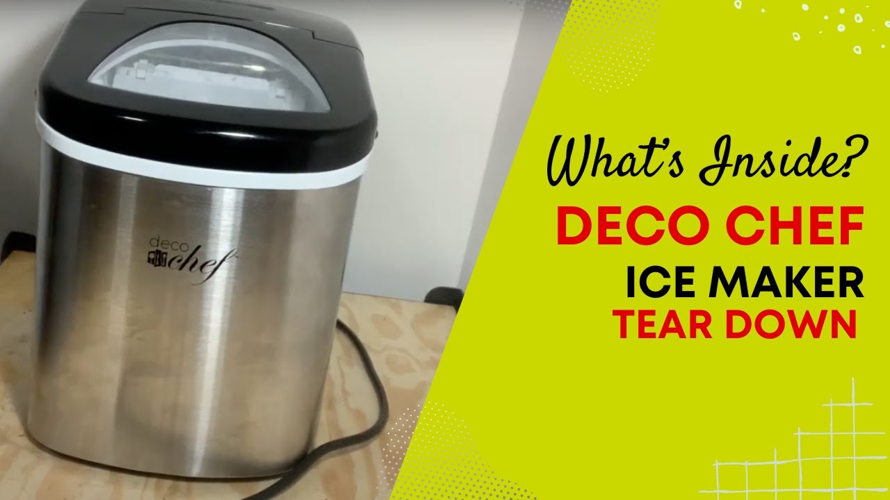 Whats Inside? Deco Brand Portable Ice Maker. Disassembly Teardown Rip
