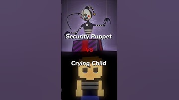 Security Puppet Vs Crying Child #edit #fnaf #shorts #fyp #subscribe #fivenightsatfreddys