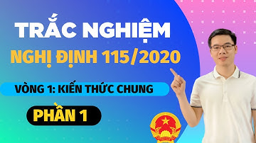 CÂU HỎI TRẮC NGHIỆM NGHỊ ĐỊNH 115 tuyển dụng,sd,quản lí viên chức | Thầy Thắng viên chức