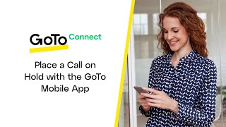 Place a Call on Hold with the GoTo Mobile App screenshot 1