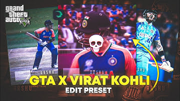 Gta 5 Trend X Virat Kohli 🔥 | Alight Motion Preset #gta5 #viratkohli