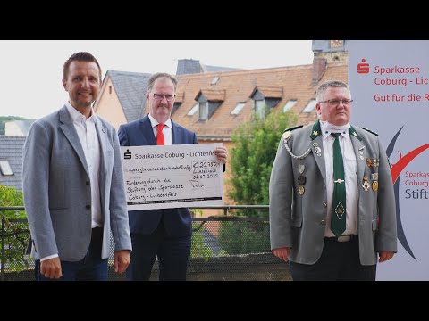 Geldsegen für die Region - Die Stiftung der Sparkasse Coburg – Lichtenfels schüttet 20.750 Euro aus