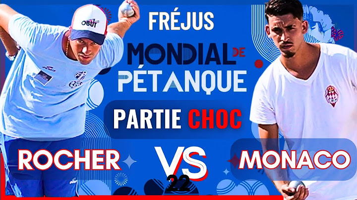 Partie CHOC ! 🔥ROCHER vs MONACO 🇲🇨  Mondial de Fréjus 2025 - Petanque 2025